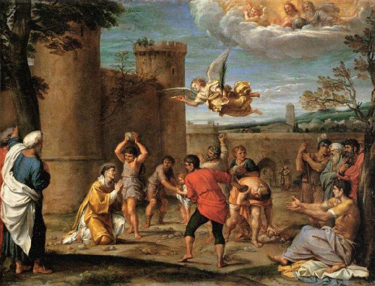 Annibale Carracci The Stoning of St Stephen oil painting image